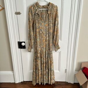 Floral free people maxi dress